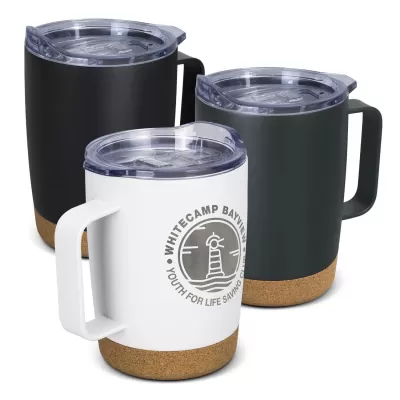branded Bardot Vacuum Mug - 350ml, from our range of promotional Reusable Coffee Cups - Metal