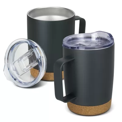 branded Bardot Vacuum Mug - 350ml, from our range of promotional Reusable Coffee Cups - Metal