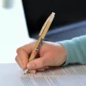 branded Natura Kraft Pen, from our range of promotional Bamboo &amp; Wood Pens