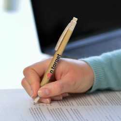 branded Natura Kraft Pen, from our range of promotional Bamboo & Wood Pens