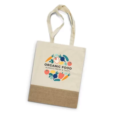 branded Lima Tote Bag, from our range of promotional Cotton & Calico Tote Bags