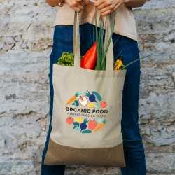 branded Lima Tote Bag, from our range of promotional Cotton & Calico Tote Bags