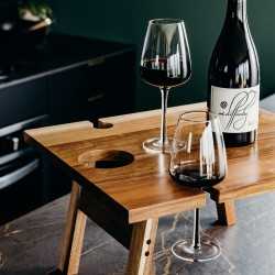 branded Keepsake Folding Wine Table, from our range of promotional Wine & Bar Accessories
