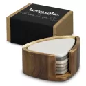 branded Keepsake Pebble Coaster Set, from our range of promotional Coasters