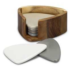 branded Keepsake Pebble Coaster Set, from our range of promotional Coasters