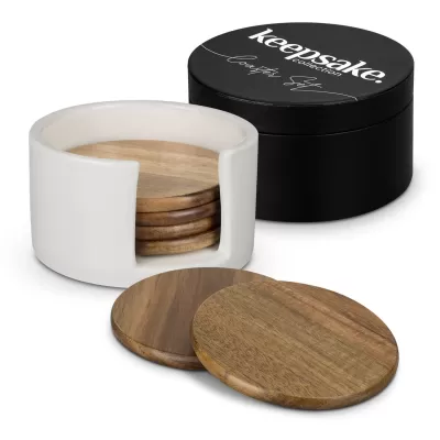 branded Keepsake Coaster Set, from our range of promotional Coasters