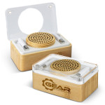 Wired &amp; Bluetooth Speakers - Bamboo Wireless Speaker &amp; Earbud Set