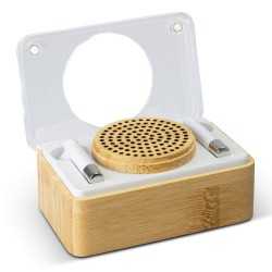 Wired & Bluetooth Speakers - Bamboo Wireless Speaker & Earbud Set