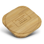 Phone &amp; Tablet Chargers  - Vita Bamboo Wireless Charger - Square