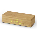 Phone &amp; Tablet Chargers  - Bamboo Wireless Charging Clock