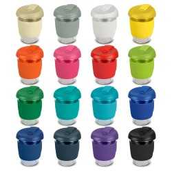 branded Stellar Cup Borosilicate - 350ml, from our range of promotional Reusable Coffee Cups - Glass