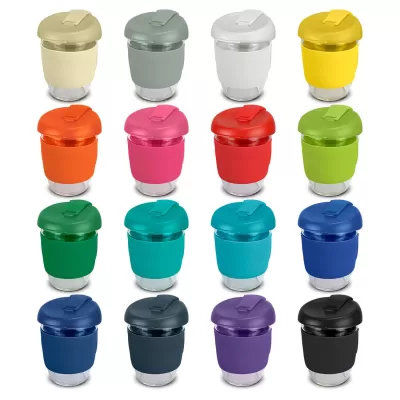 branded Stellar Cup Borosilicate - 350ml, from our range of promotional Reusable Coffee Cups - Glass