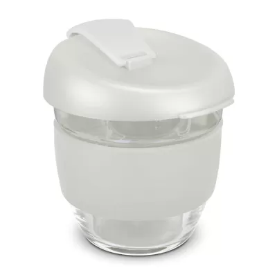 branded Stellar Cup Borosilicate - 250ml, from our range of promotional Reusable Coffee Cups - Glass