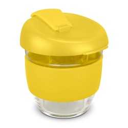 branded Stellar Cup Borosilicate - 250ml, from our range of promotional Reusable Coffee Cups - Glass