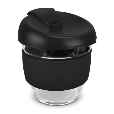 branded Stellar Cup Borosilicate - 250ml, from our range of promotional Reusable Coffee Cups - Glass