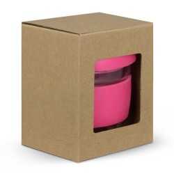 branded Stellar Cup Borosilicate - 250ml, from our range of promotional Reusable Coffee Cups - Glass