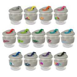 branded Valencia Cup - 230mL, from our range of promotional Reusable Coffee Cups - Glass