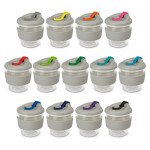branded Valencia Cup - 230mL, from our range of promotional Reusable Coffee Cups - Glass