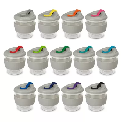 branded Valencia Cup - 230mL, from our range of promotional Reusable Coffee Cups - Glass