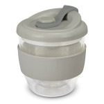 branded Valencia Cup - 230mL, from our range of promotional Reusable Coffee Cups - Glass