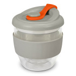 branded Valencia Cup - 230mL, from our range of promotional Reusable Coffee Cups - Glass