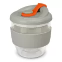 branded Valencia Cup - 230mL, from our range of promotional Reusable Coffee Cups - Glass