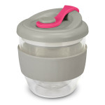 branded Valencia Cup - 230mL, from our range of promotional Reusable Coffee Cups - Glass