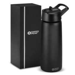 branded Swiss Peak Stealth Vacuum Bottle - 750ml, from our range of promotional Swiss Peak