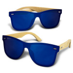 Wristbands - Ryder Mirror Lens Sunglasses - Bamboo