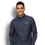 branded SOLS Barry Mens Denim Shirt, from our range of promotional Men&#039;s Corporate Shirts