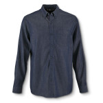 branded SOLS Barry Mens Denim Shirt, from our range of promotional Men&#039;s Corporate Shirts