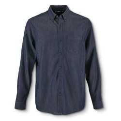 branded SOLS Barry Mens Denim Shirt, from our range of promotional Men's Corporate Shirts
