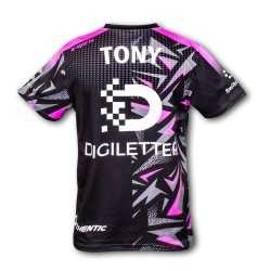 Sublimated Teamwear - Custom Mens Sports V-Neck T- Shirt