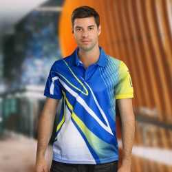 Sublimated Teamwear - Custom Mens Premium Sports Polo
