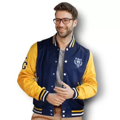 branded Custom Varsity Jacket, from our range of promotional Tracksuits & Teamwear