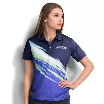 branded Custom Womens Sports Polo, from our range of promotional Tracksuits & Teamwear