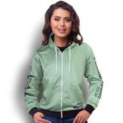 Sublimated Teamwear - Custom Womens Sports Zipped Hoodie