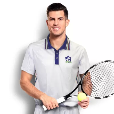 branded Custom Mens Tennis Top, from our range of promotional Tracksuits & Teamwear