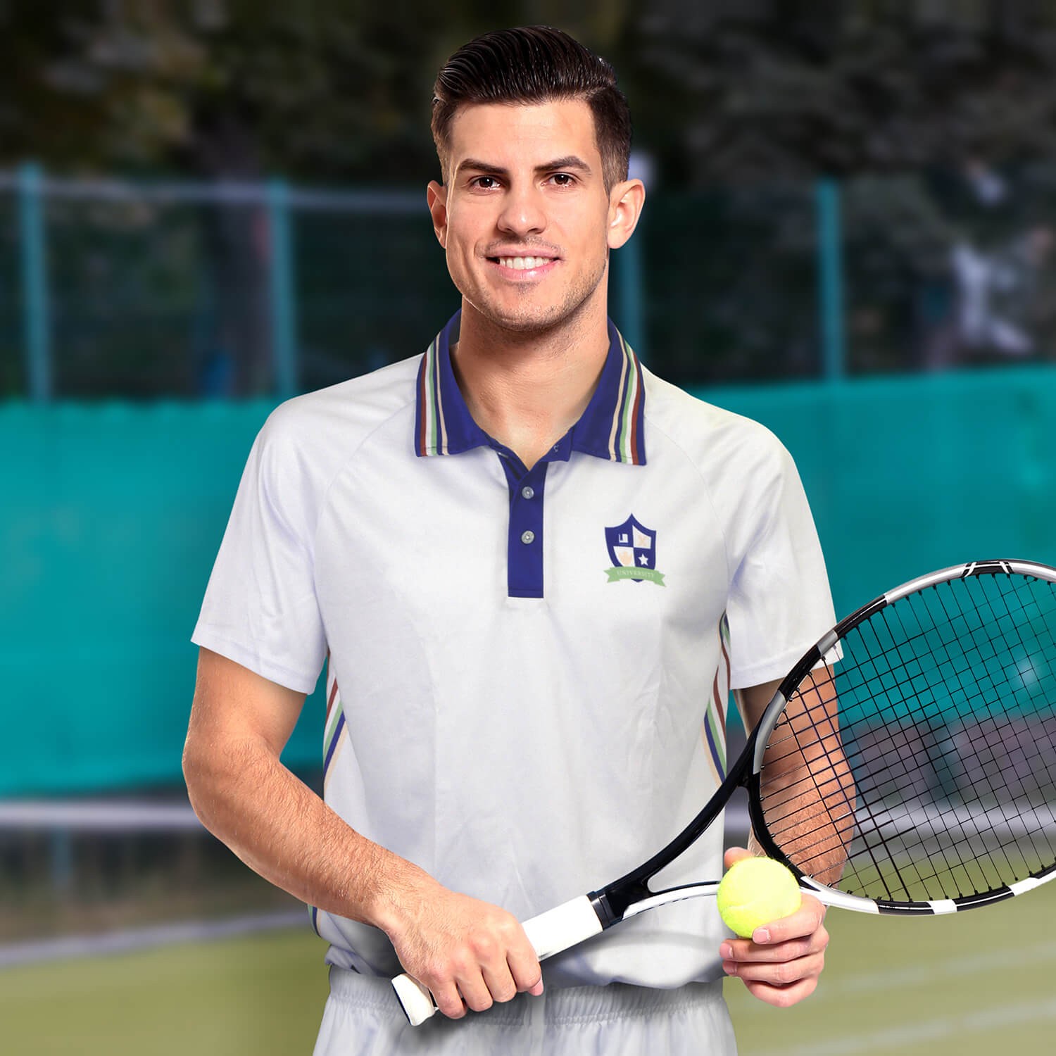 branded Custom Mens Tennis Top, from our range of promotional Tracksuits & Teamwear