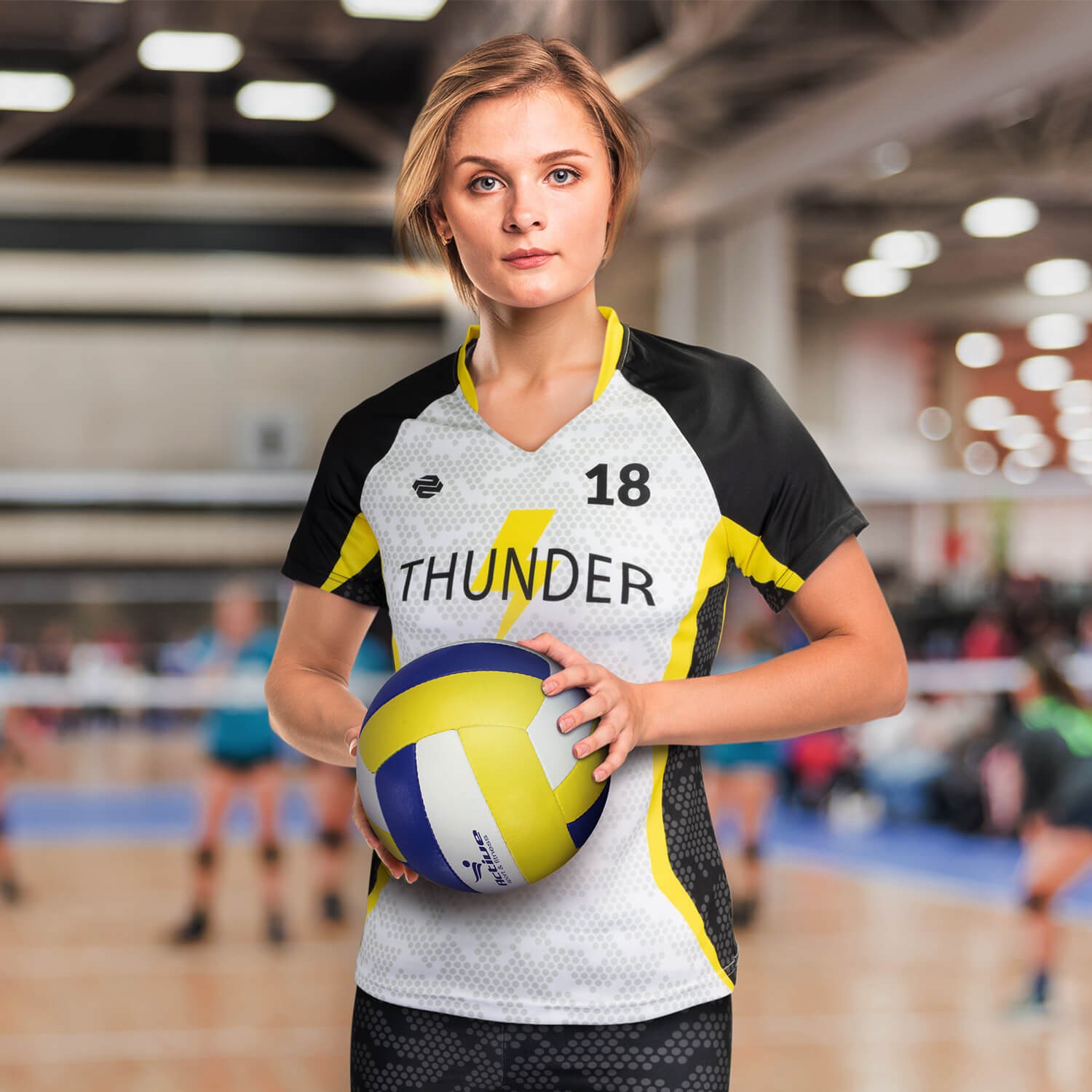 branded Custom Womens Volleyball Top, from our range of promotional Tracksuits & Teamwear