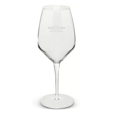 branded Luigi Bormioli Atelier Wine Glass - 440ml, from our range of promotional Printed Glasses & Tumblers