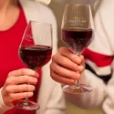 branded Luigi Bormioli Atelier Wine Glass - 440ml, from our range of promotional Printed Glasses &amp; Tumblers