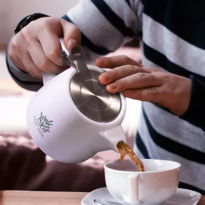 branded Chai Teapot - 490ml, from our range of promotional Coffee Gift Sets