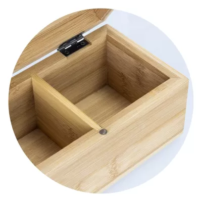 branded Bamboo Tea Box, from our range of promotional Bamboo Enviro Products