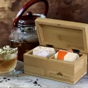 branded Bamboo Tea Box, from our range of promotional Bamboo Enviro Products