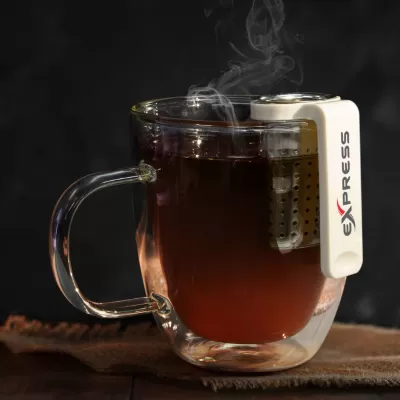 branded Travel Tea Infuser, from our range of promotional Coffee Gift Sets