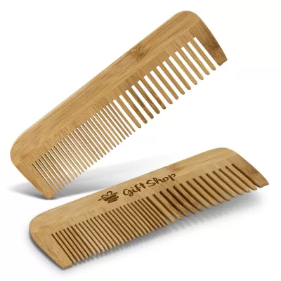 branded Bamboo Hair Comb, from our range of promotional Personal Products