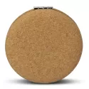 branded Cork Compact Mirror, from our range of promotional Personal Products