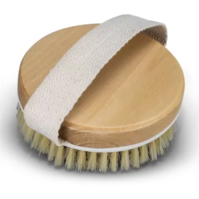 branded Wooden Body Brush, from our range of promotional Personal Products