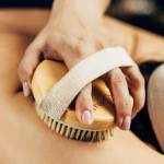branded Wooden Body Brush, from our range of promotional Personal Products